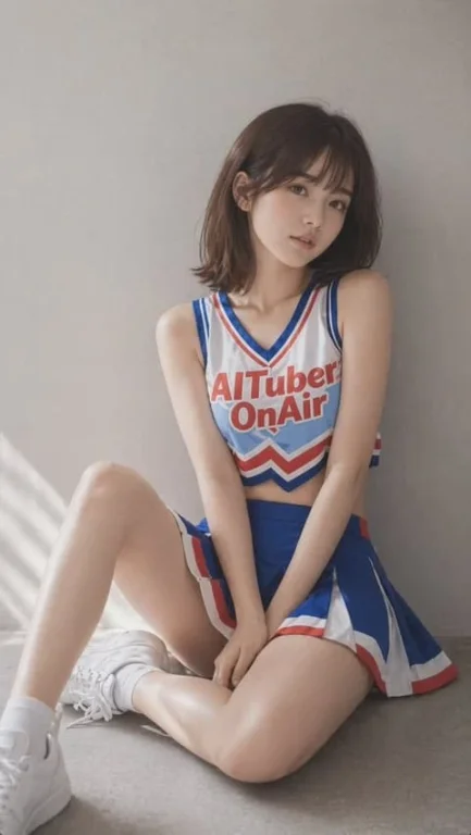 Realistic Cheerleader Portrait