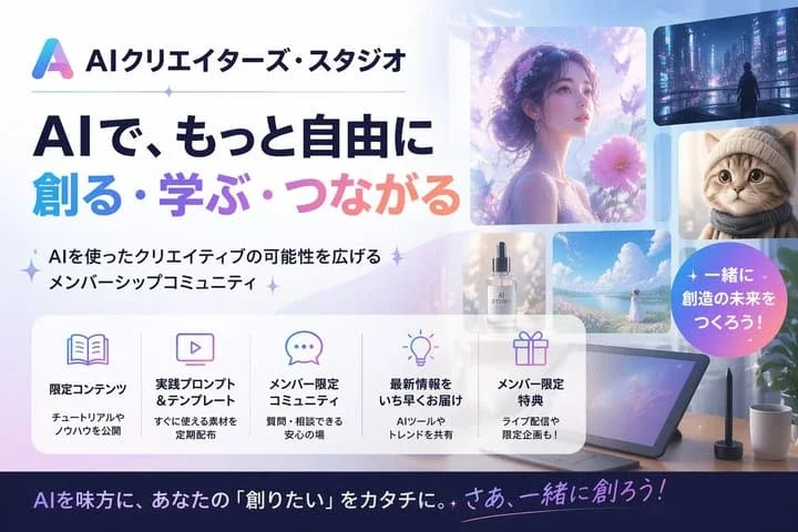 Japanese AI Creator Community Banner