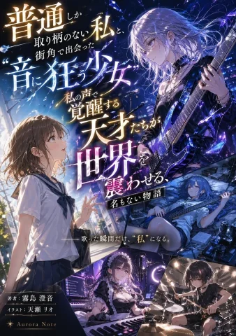 Light Novel Cover with Multi-Character Band Layout — Nano Banana 2 AI Prompt: { "type": "light novel cover illustration", "style": "anime art style, highl...
