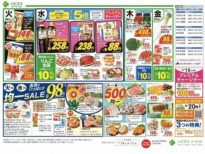 Japanese Supermarket Flyer
