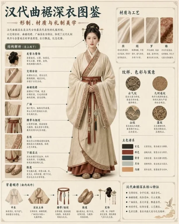 Han Dynasty Quju Shenyi Infographic