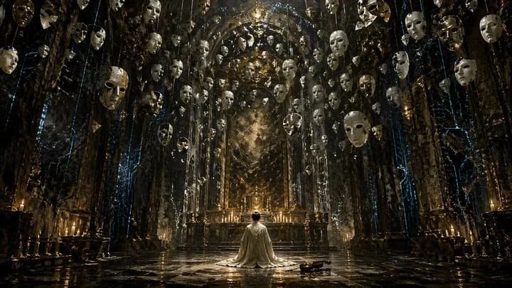 Surreal Gothic Hall