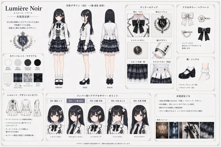 Idol Costume Design