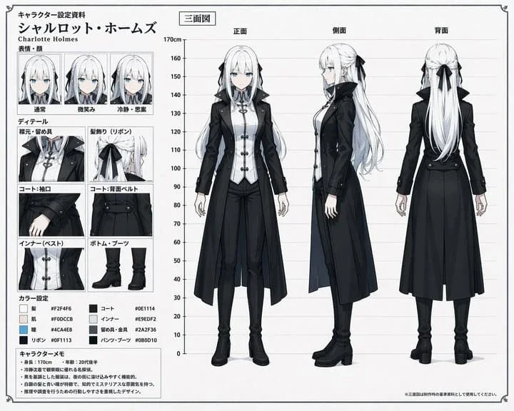 Character Reference Sheet