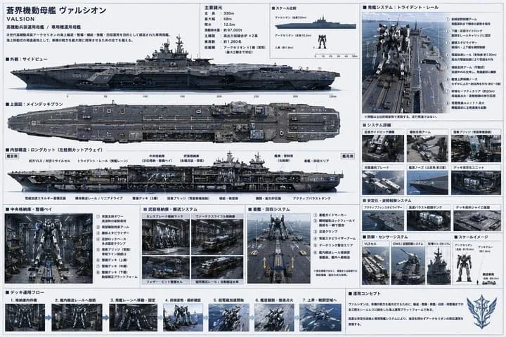Sci-Fi Military Ship Spec Sheet