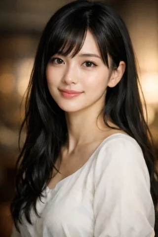 Young Woman Portrait — Nano Banana 2 AI Prompt: A photorealistic, high-quality portrait of a beautiful young Japanese woman. She...
