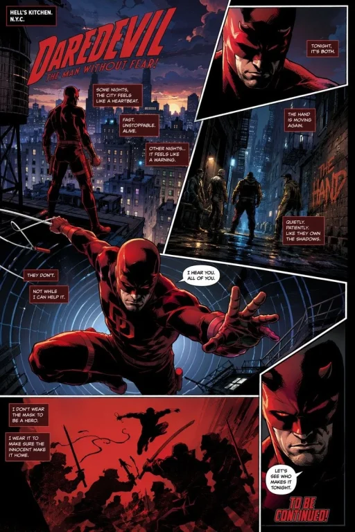 Hardcore Superhero Comic Page