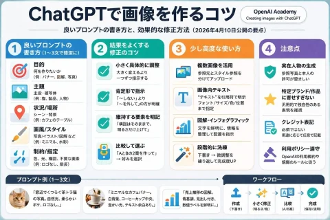 ChatGPT Image Generation Tips — Nano Banana 2 AI Prompt: { "type": "infographic", "style": "clean, corporate, flat design, soft pastel co...