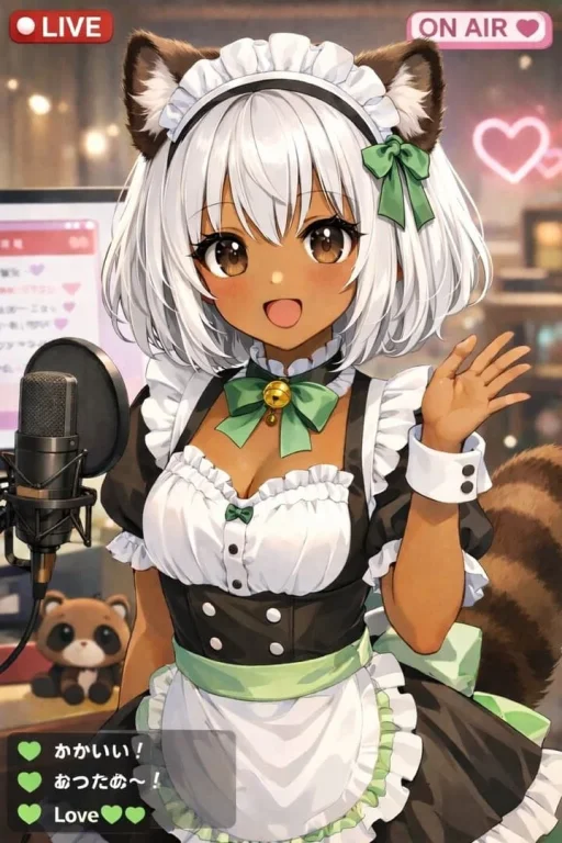 Tanuki Maid Live Stream