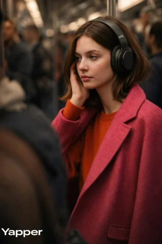 Metro Wireless Headphones Luxury Brand Campaign Portrait — Nano Banana 2 AI Prompt: { "image_type": "photorealistic luxury campaign photograph", "resolution_target"...