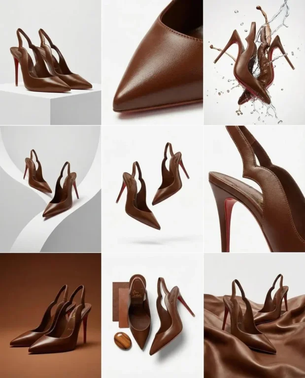 Nine Grid Luxury Product Campaign Shots Collection