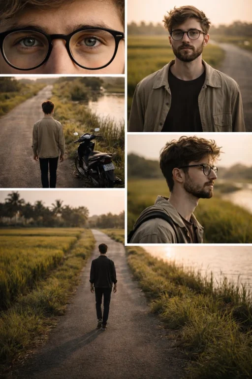 Golden Rice Field Wanderer