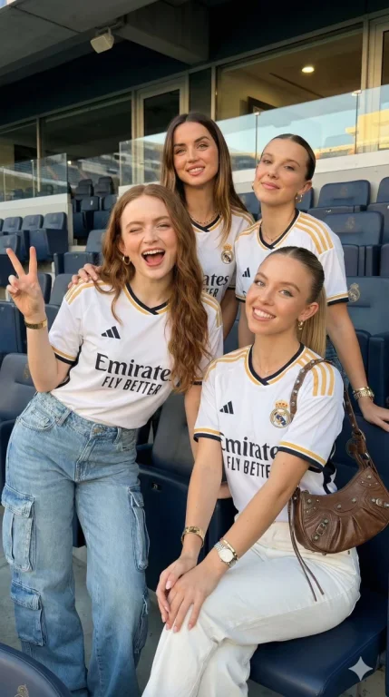 Real Madrid Girls Stand