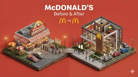 Miniature Before-After Diorama — Nano Banana 2 AI Prompt: Create a clear, 45° top-down isometric miniature 3D split diorama showing [SUBJE...