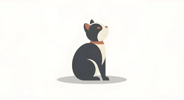 Geometric Minimal Flat Illustration