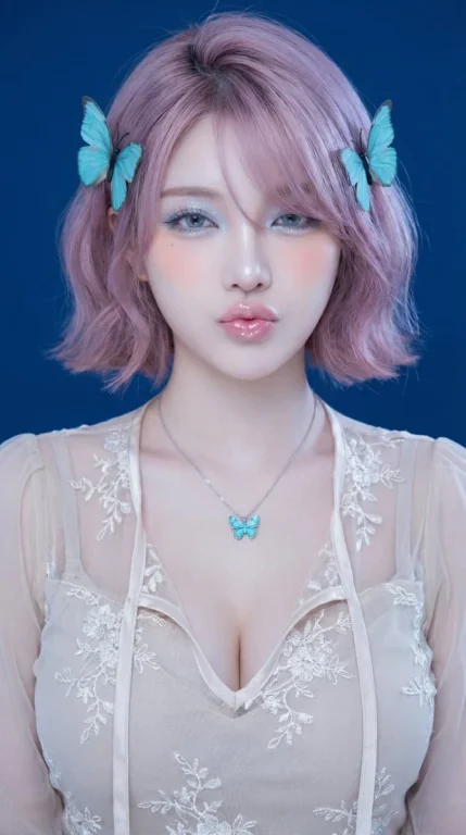 Icy Porcelain Skin Girl