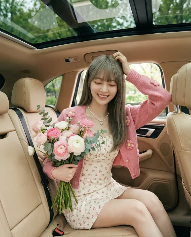 Bouquet Smile in Spring Light