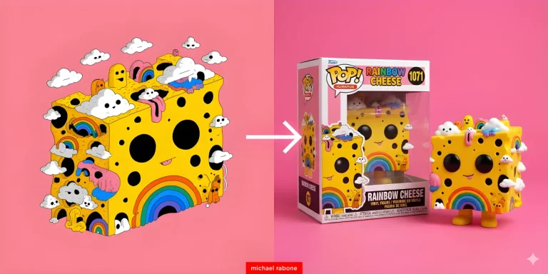 Turn Cartoon Art Into Funko Pop Vinyl Figures