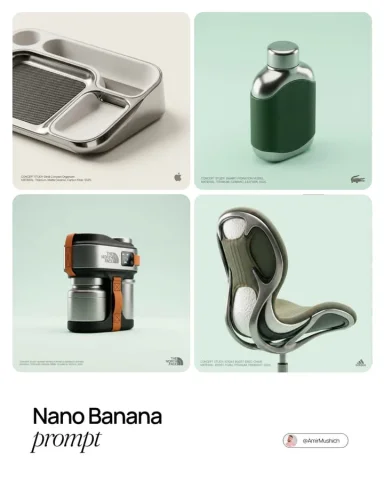 Editorial Photos For A Concept Art Magazine — Nano Banana 2 AI Prompt: [BRAND NAME]: A high-end, glossy concept art magazine editorial photograph of a...