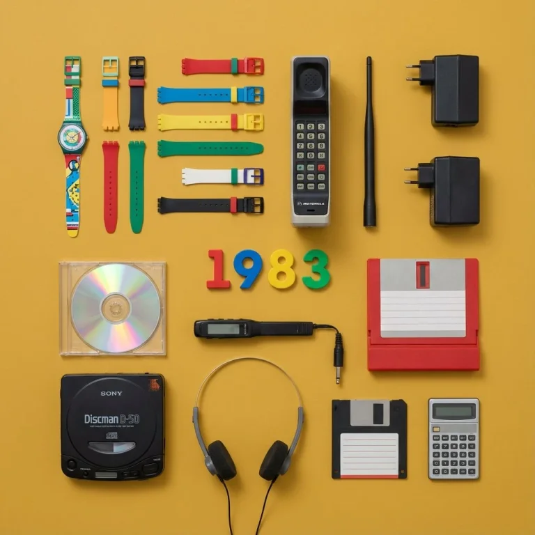 Visualizing Gadgets And Inventions From A Specified Year