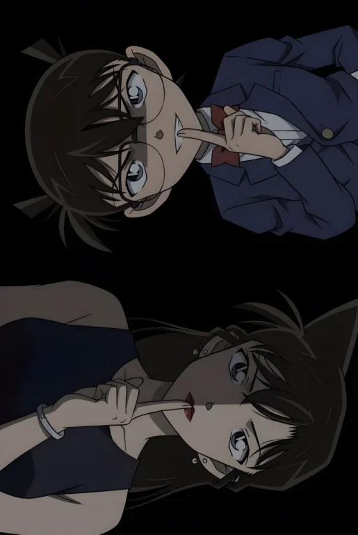 Kudo Shinichi and Mouri Ran