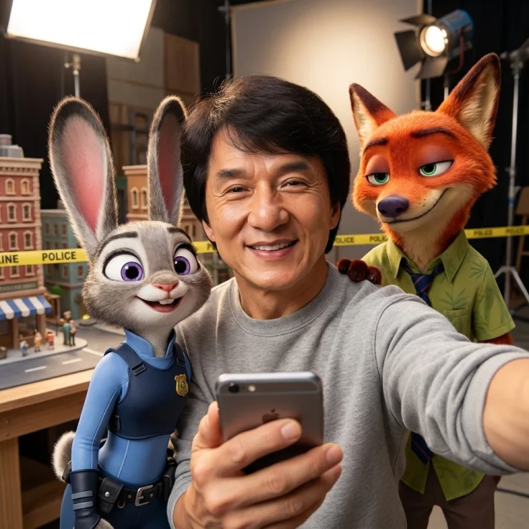 Selfie with stars on any movie set