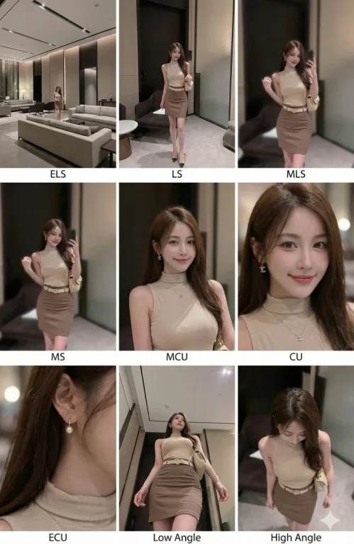 One Image Generates 9 Different Shots