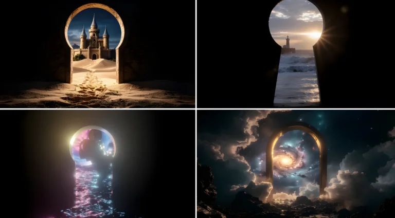 World Through a Keyhole