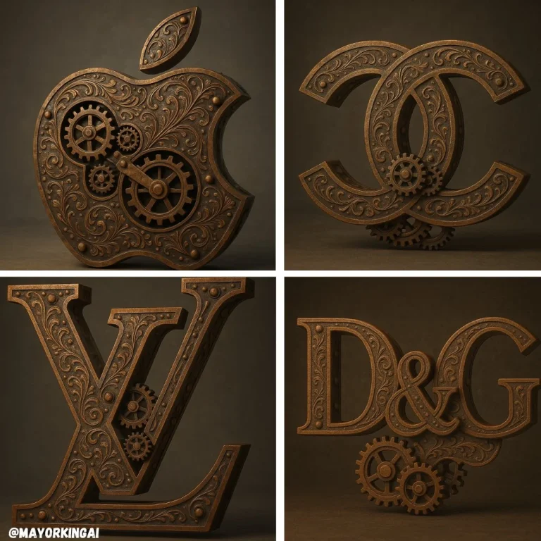 3D Steampunk Logo