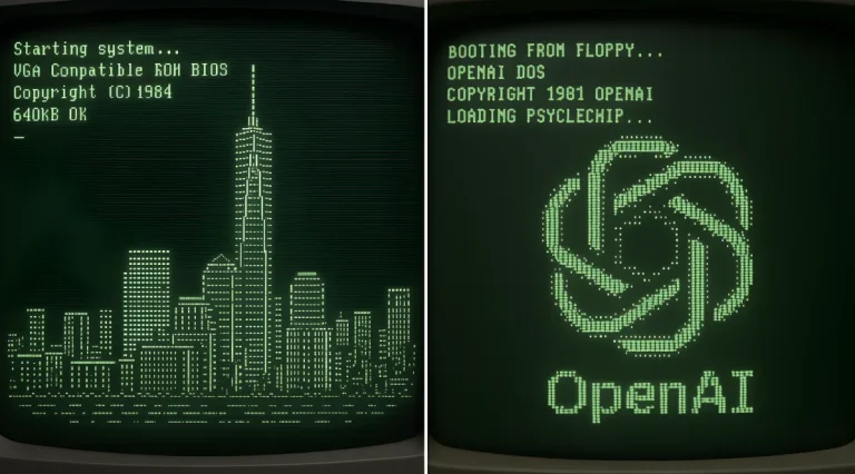 Retro Boot ASCII Art