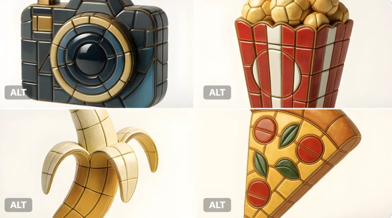 Enamel Mosaic Tile Style