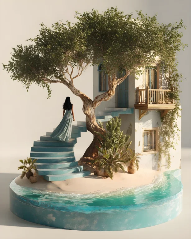 3D Hyper-Realistic Scene Model