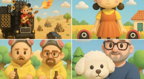 Nintendo-Style 3D Cartoon Illustration — Nano Banana 2 AI Prompt: Transform this image into a Nintendo-inspired 3D cartoon style illustration. Us...