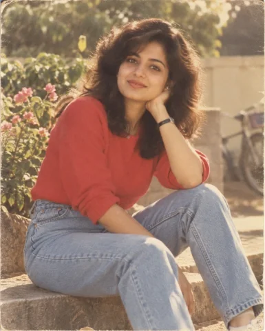 80's "Twenties Never Comes Twice" — GPT Image AI Prompt: Using my uploaded photo as the identity reference, recreate me as a fashionable...