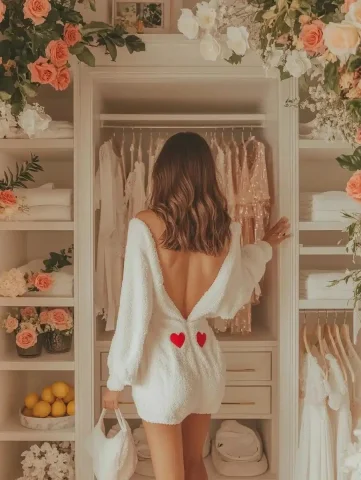 Realistic Fashion Lifestyle Scene — Midjourney v6 AI Prompt: very realistic photo for a fashion magazine full-length girl with short to shoul...