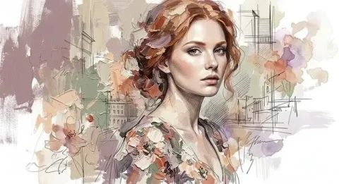 Social Media Post - Impasto Oil and Sketch Mixed-Media Portrait — Nano Banana 2 AI Prompt: Ultra-expressive mixed-media portrait style that fuses sculptural impasto oil pa...