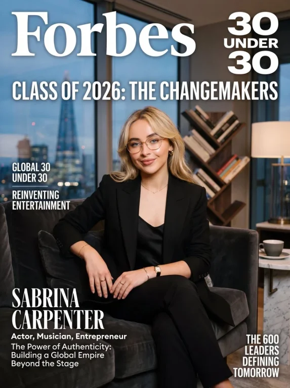 A confident young executive poses in a modern luxury office