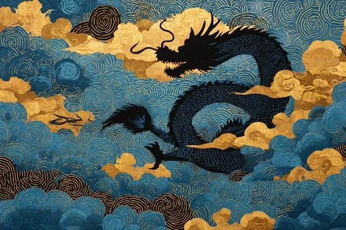 A Japanese Ukiyo-E Shadow Theater Depicting Subject As Elegant Si