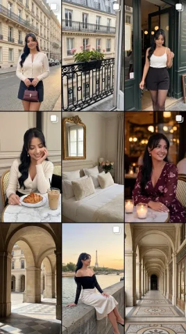Parisian Elegance: A Summer Diary in Nine Frames — Nano Banana 2 AI Prompt: { "generation_request": { "meta_data": { "task_type": "a...