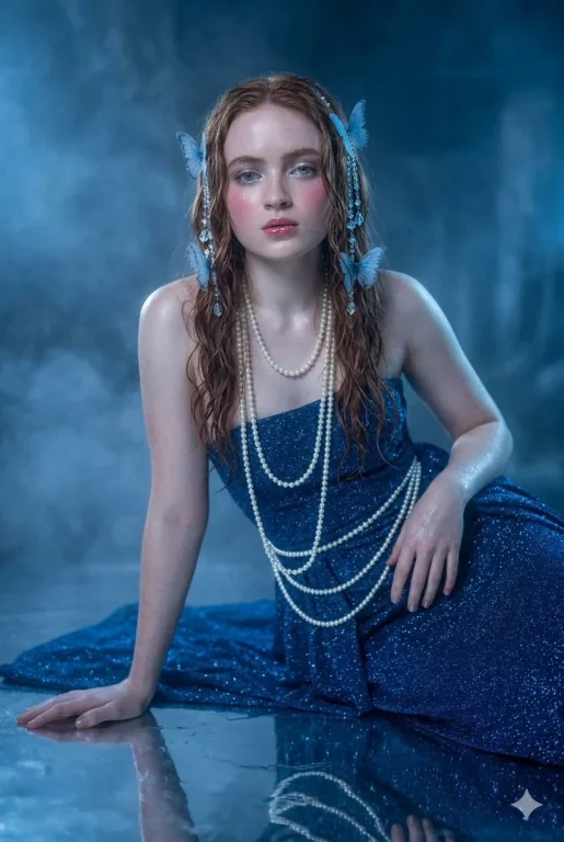 Radiant Charm: A Portrait of True Beauty