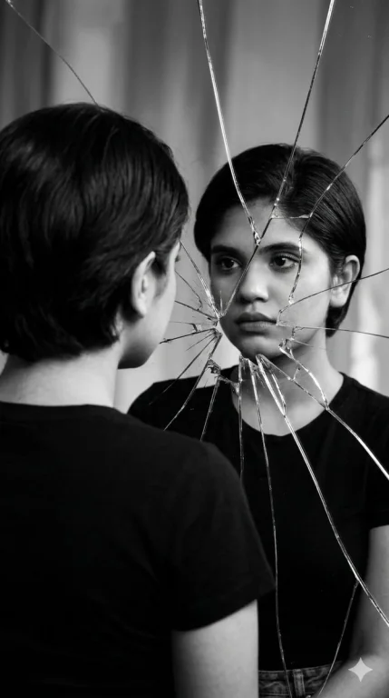 Fragmented Reflections: The Art of Self-Perception