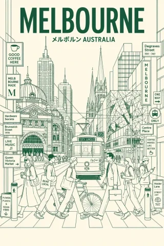 Urban Essence: A Minimalist Journey Through [DESTINATION] — Nano Banana 2 AI Prompt: Create an ultra-high-resolution minimalist line-art travel poster of [DESTINATIO...