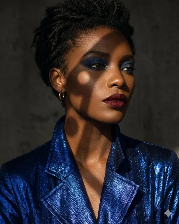 Sophisticated Allure: A High-Fashion Editorial Portrait