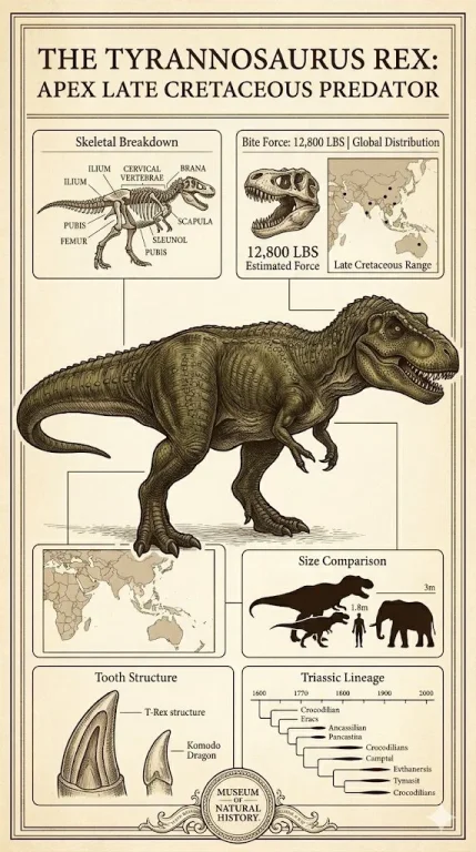 Saltwater Crocodile Museum Infographic