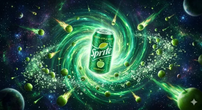 Cosmic Green Apple Surge