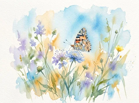 Transforming Ideas into Watercolor Dreams — Nano Banana 2 AI Prompt: A dreamlike watercolor study of a [subject], painted in airy impressionistic sty...