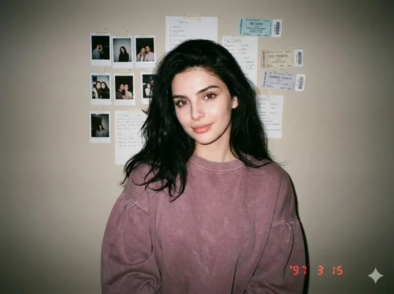 Candid Charm: A 90s Portrait Unveiled