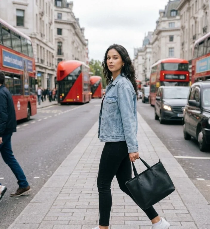 Urban Elegance in Motion: A Fashionable Journey