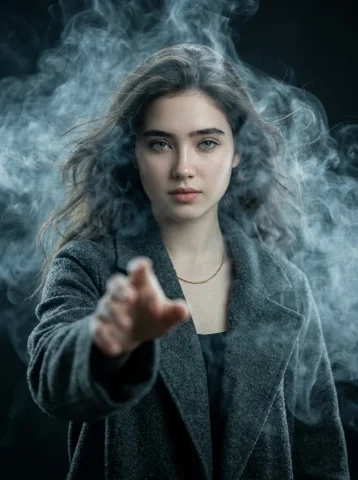 Ethereal Mystique: A Cinematic Portrait of Femininity — Nano Banana 2 AI Prompt: A highly detailed, cinematic medium close-up shot at eye level featuring a mysti...