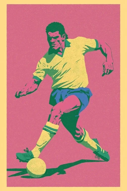 Brazilian Football Superstar